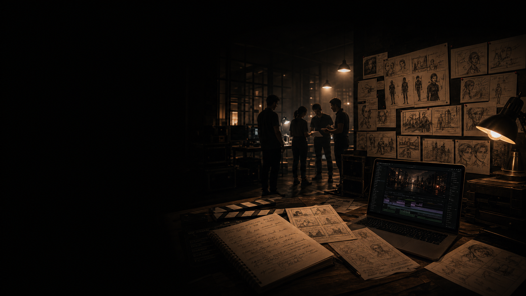 短片短剧创作现场